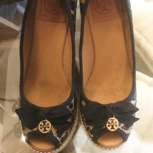 Tory Burch Leopard Print Espadrilles